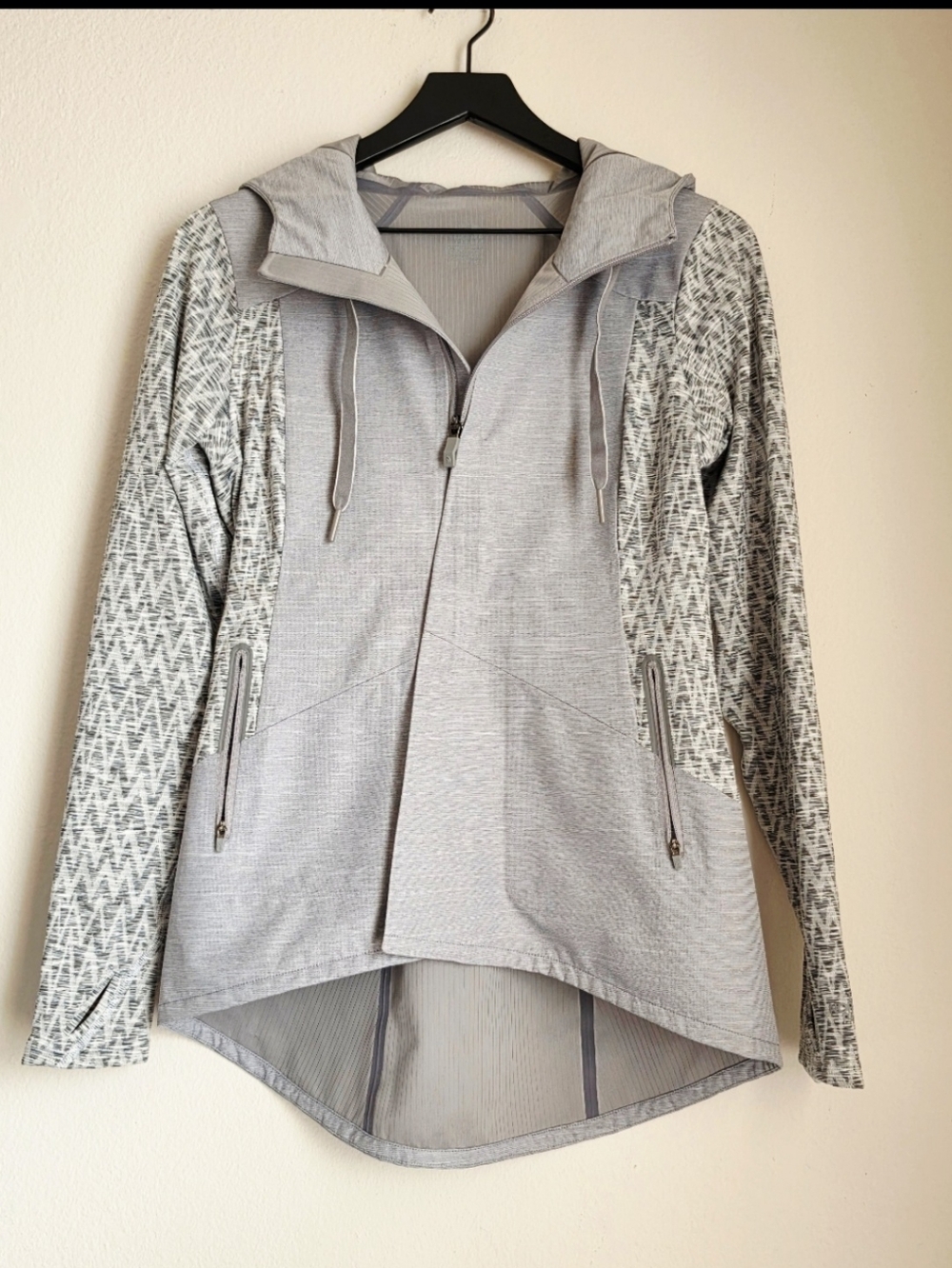 Women's The North Face Gray Dyvinity Hooded Hybrid Jacket Size Small
